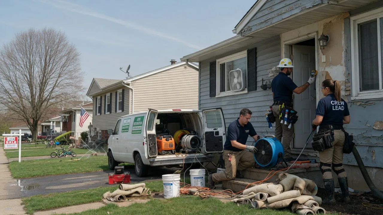Flood Cleanup in Danforth, ME near me