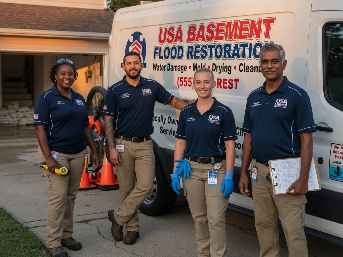 Basement Flood Cleanup company in Danforth, ME