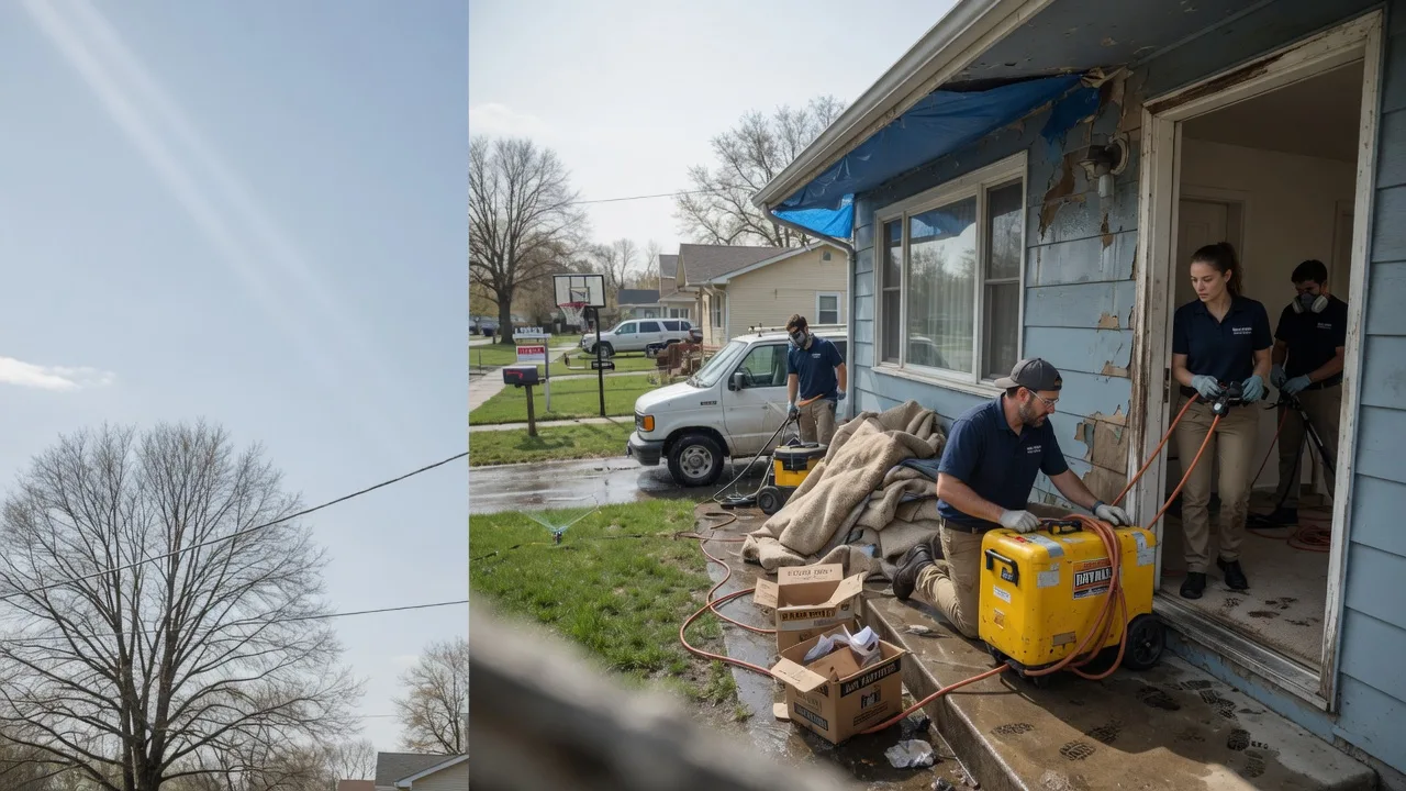 Basement Flood Cleanup in Danforth, ME near me